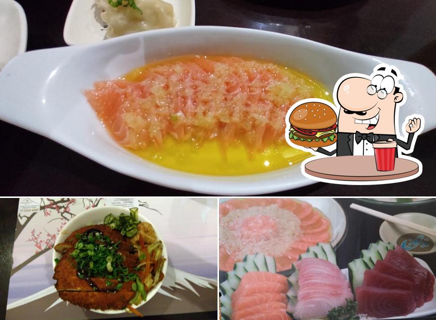 Os hambúrgueres do SHIZEN SUSHI irão saciar diferentes gostos