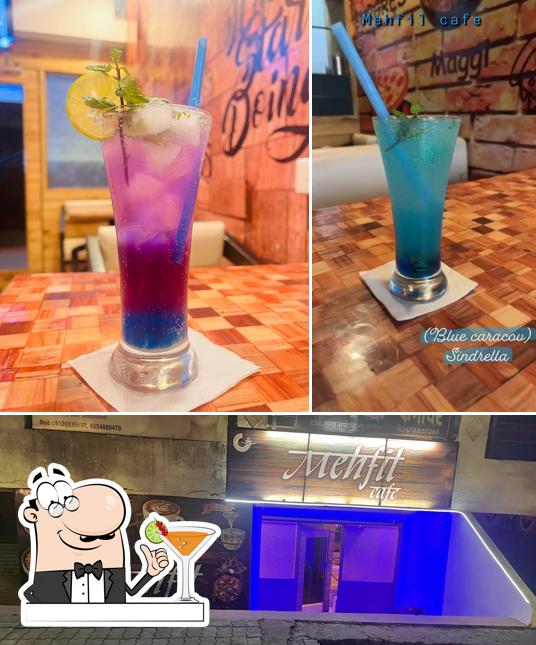 Get a drink from the menu