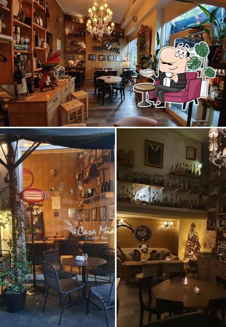Gli interni di Casa Mia - Cocktail Bar & Bistrot