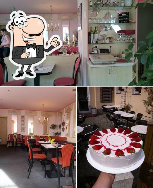L'intérieur de Cafehaus Flemming Konditorei