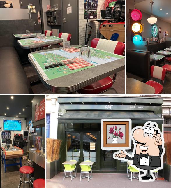 Installez-vous à l'une des tables de Gill Côté Bistro