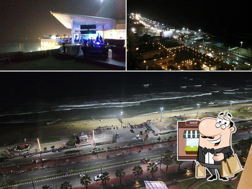 The outside area is an important feature of Infinity Bar & Kitchen
