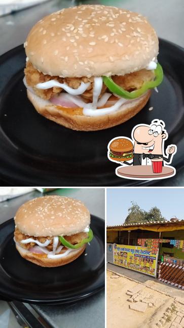 Try out a burger at Neha Sharma Fast Food Restaurant