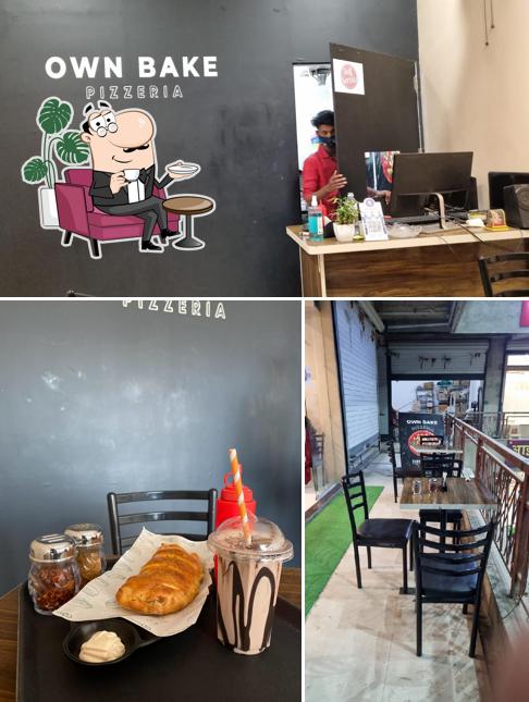 The interior of Own Bake
