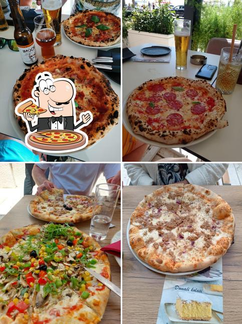 Prova tra le svariate varianti di pizza