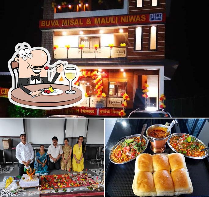 Food at Buvachi Misal & Mauli Nivas waksai