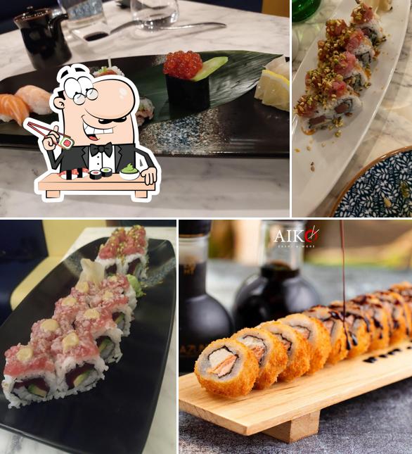 Prenditi le diverse opzioni di sushi