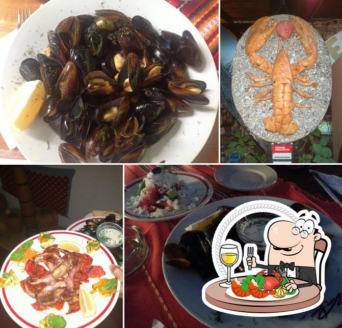 Choisissez de nombreux repas à base de fruits de mer proposés par Exotic