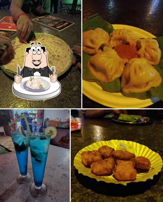 Dumplings at FLAMES Food Court