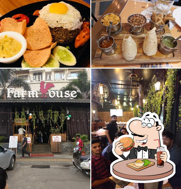 Try out a burger at Farmhouse Palladium Rest-O-Bar