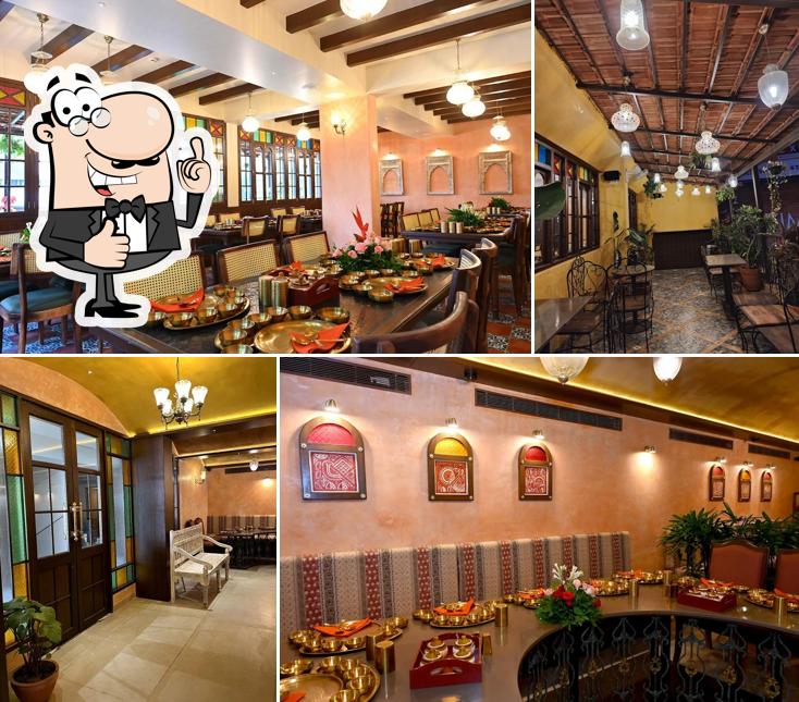 Here's a pic of Kathiyawadi Darbar Alkapuri - Premium Kathiyawadi Gujarati Thali