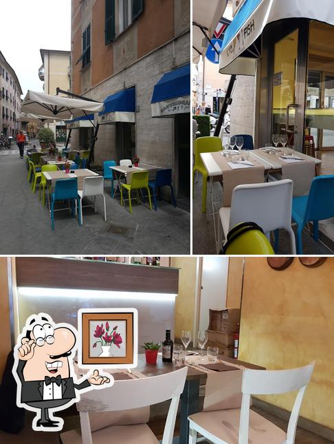 Gli interni di Kyo Fish Pescheria & Cucina