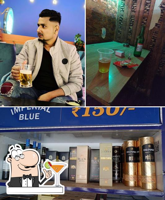 Pick a drink from the menu