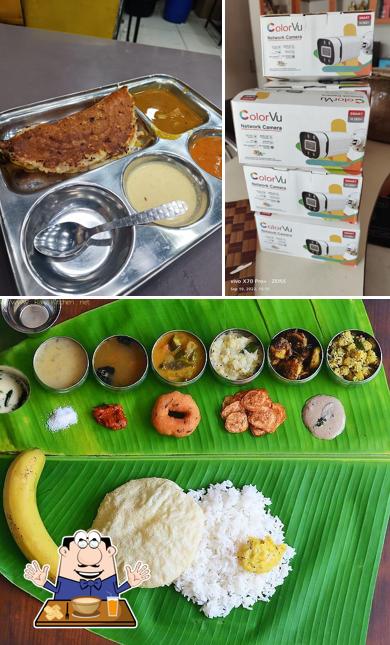 Food at South Indian Madrasi Dosa