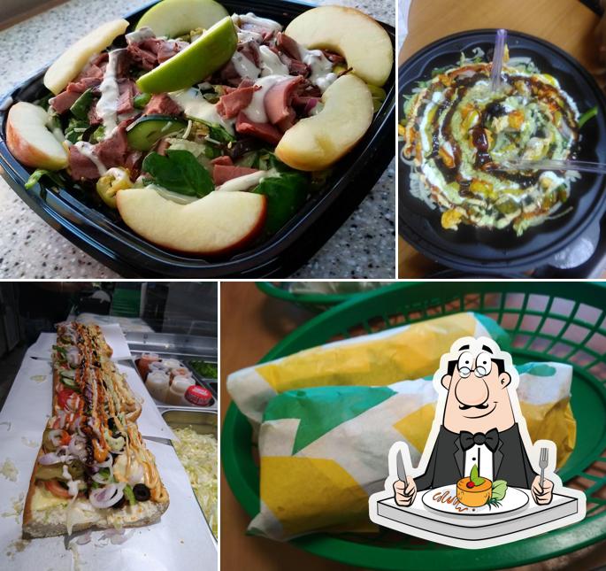 Food at Subway Pushpak Complex