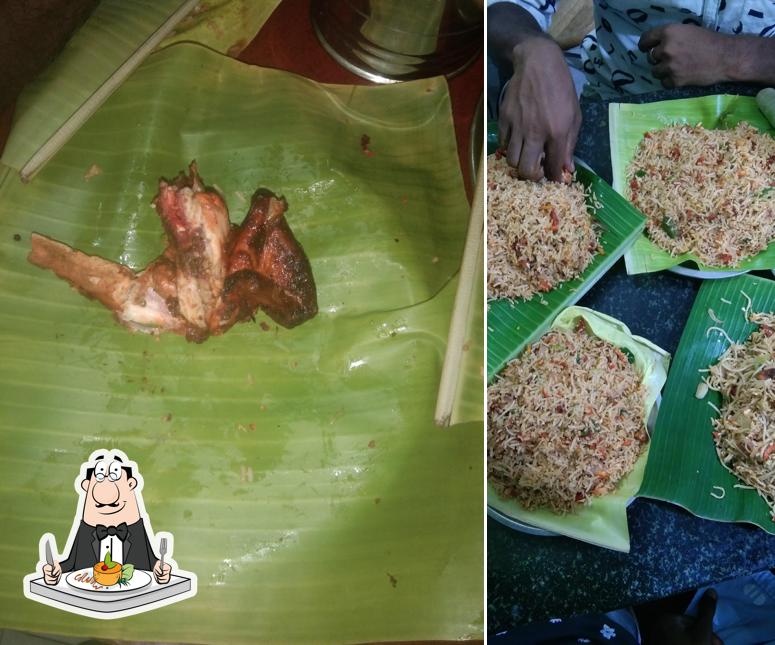 Food at Bismilla Briyani Restaurant