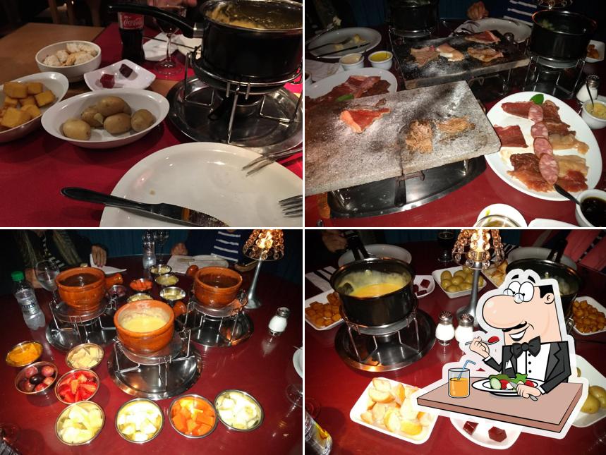 Comida em Chaplin´s Restaurant