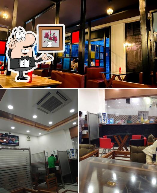 The interior of BASHEER COOLBAR RESTAURANT AND CAFE