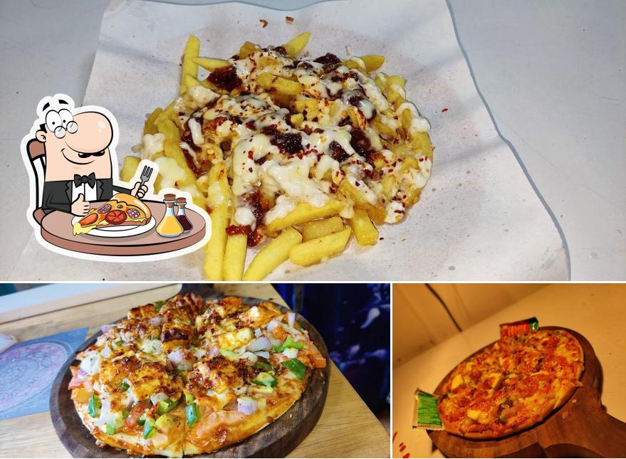 Try out pizza at Cafe Five Spices