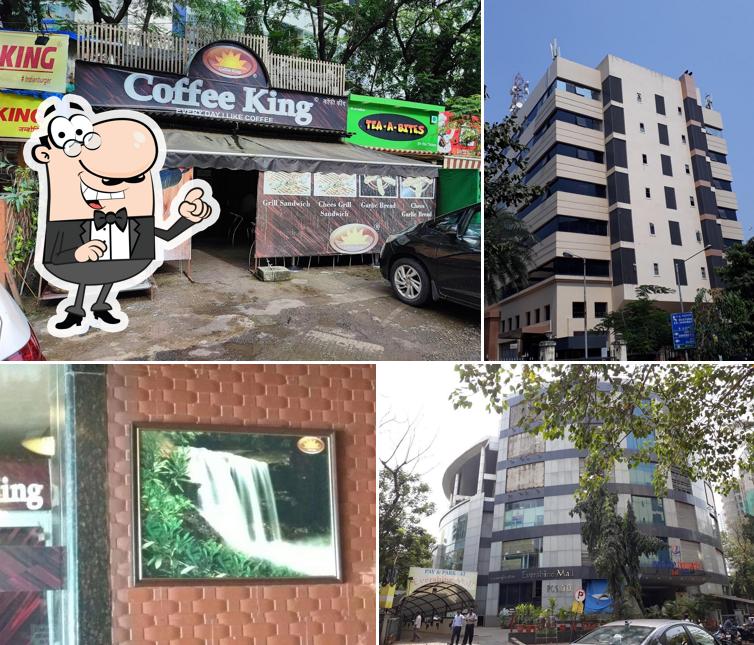 Check out how Coffee King looks outside