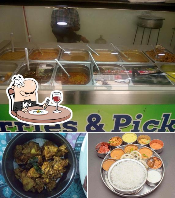 Food at Curries And Pickles