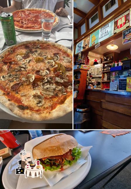 Platti al Margy Burger Milano