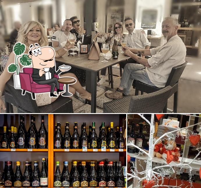 Questa è la immagine che mostra la interni e bevanda di Ferronato 1929 Enoteca