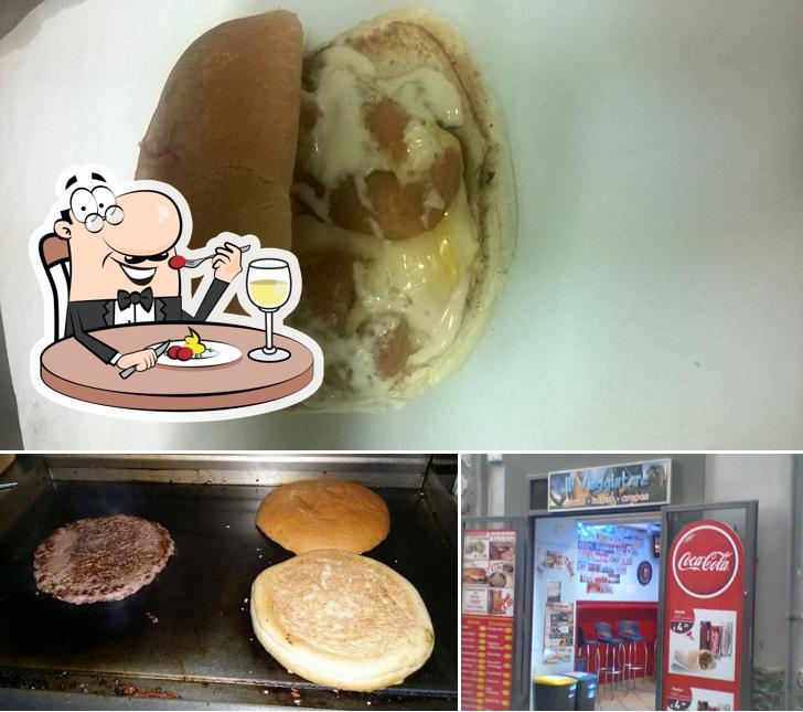Tra le diverse cose da Il Viggiatore paninos si possono trovare la cibo e interni