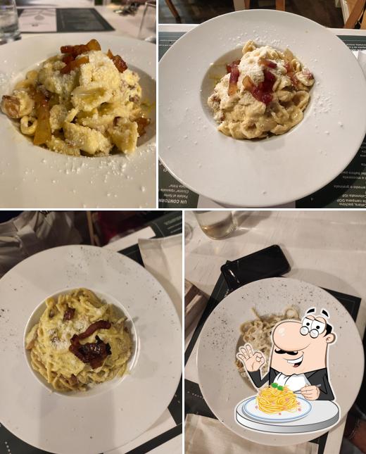 Spaghetti alla carbonara al La Fraschetta Osteria Romana Gallipoli