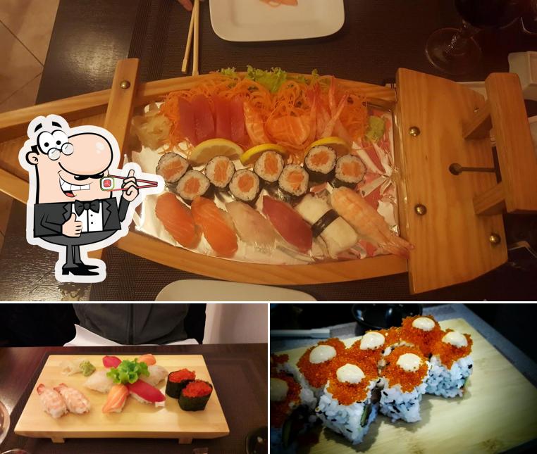 Prenditi le varie opzioni di sushi