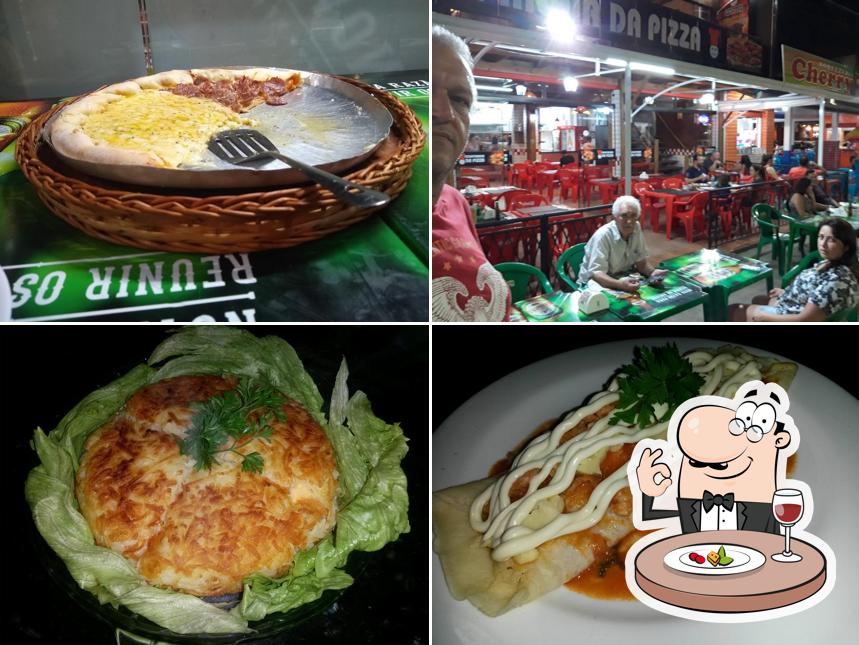 Platos en Companhia Da Pizza Praia de Leste