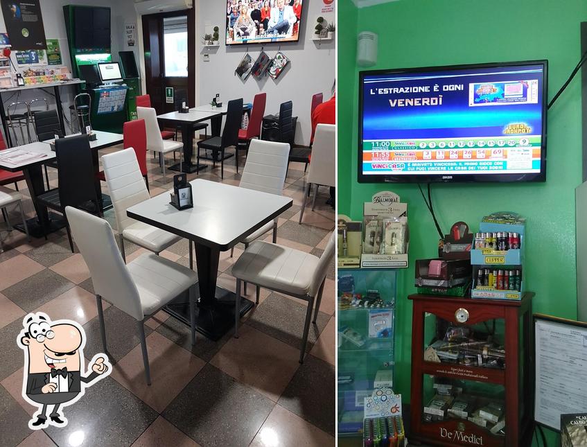 Gli interni di La terrazza bar 92 Distributori automatici H24