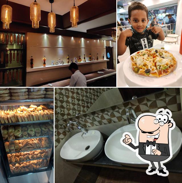 The interior of Alankar Sweets & Bakers