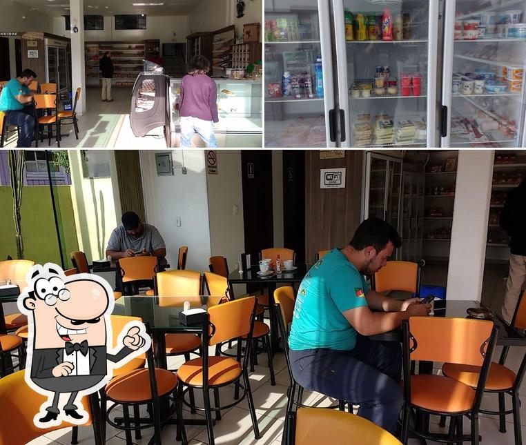 O interior do Café e Cia