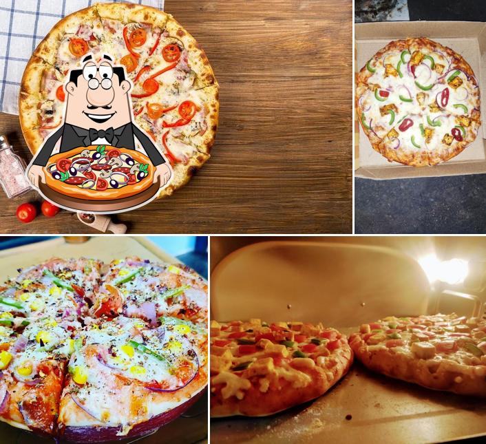 Order pizza at DESI FOOD Factory