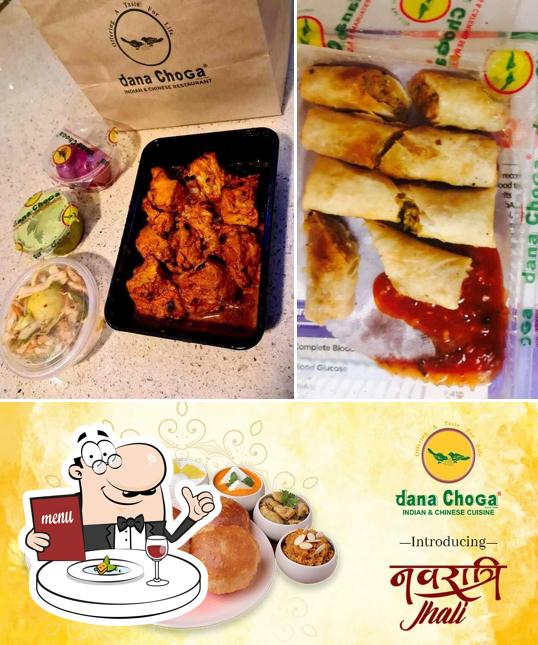 Food at Dana Choga