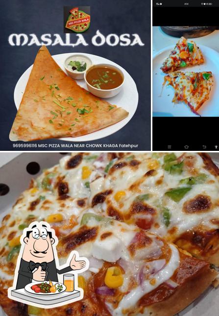 Food at MSC PIZZA WALA
