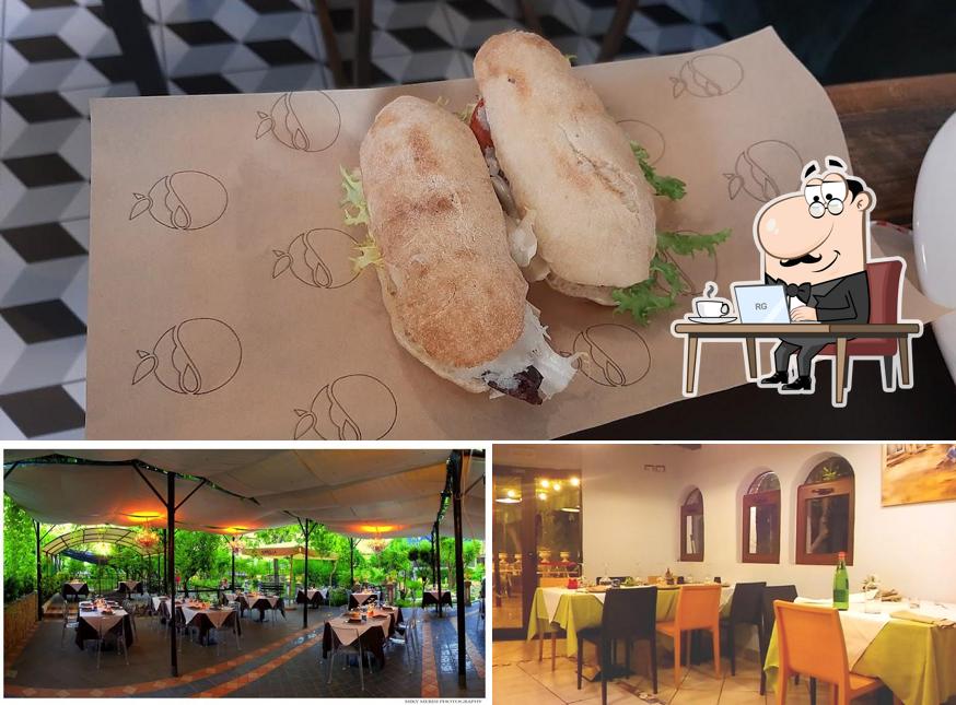 La foto di interni e cibo da Osteria 'O Ciardin