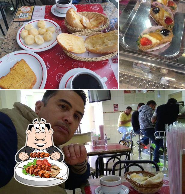 A foto do Padaria e Confeitaria São Marco’s comida e interior