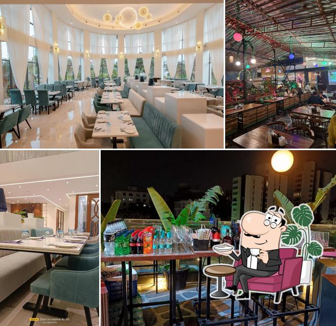 The interior of The White House Restaurant, Rooftop & Banquets