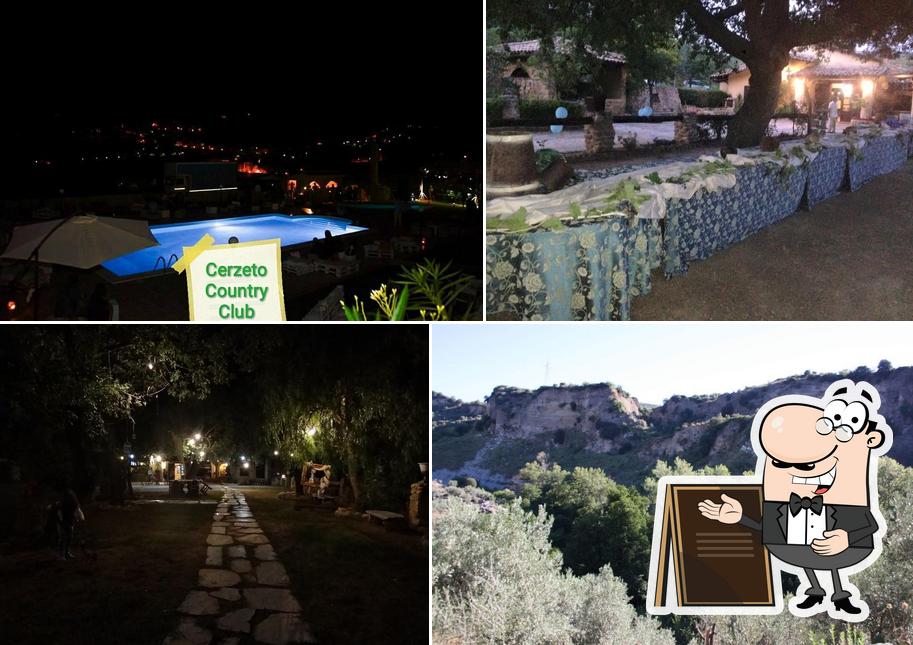 Guarda gli esterni di il cerzeto country club