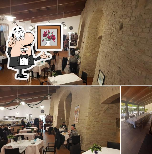 Gli interni di Alla Volta