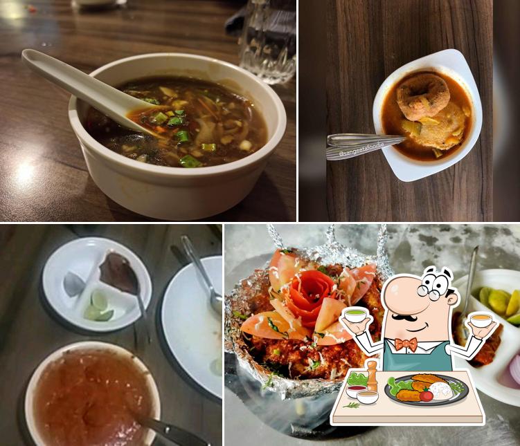 Food at Saiba Veg Treat