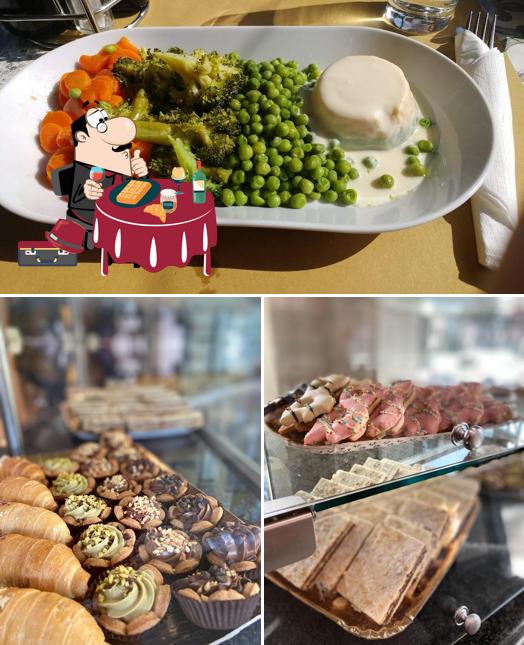 The Coffee Hub offre un'ampia selezione di dolci