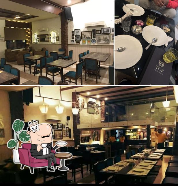 The interior of The Garden Restaurant (TGR)