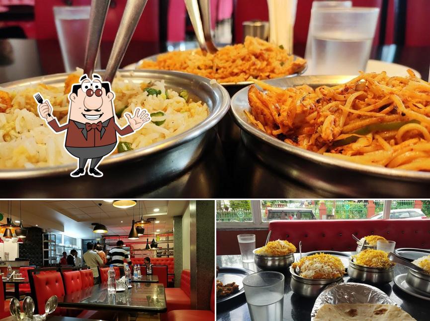 Food at Hyderabad Biryani House