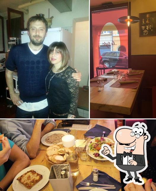 Osteria La Tigre si caratterizza per la interni e cibo