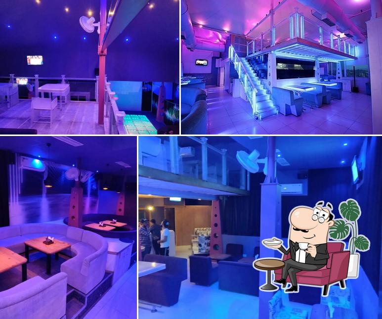 The interior of CLUB YARA