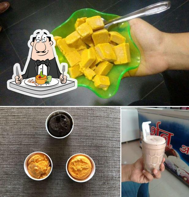 Among different things one can find food and beverage at Darshan Ice Cream
