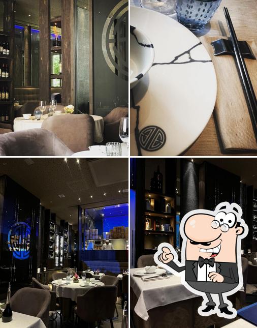 Gli interni di Dim Sum